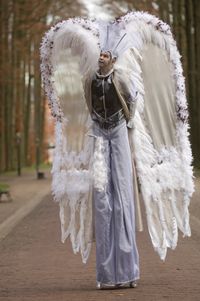 Straattheater act: Angel Man (2008) / Fotografie: Maarten Sprangh